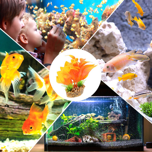 Simulation Underwater Plant Fish Tank Aquarium Aquatic Decor 1