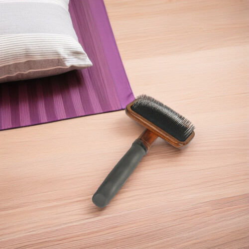 Duurzame Wolkaardborstel Met Ergonomisch Handvat 2
