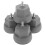 Mlins  4 Pcs Stabilizers Washer Vibration Washing Machine Base 1