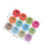 Assorted Color Paper Pellets Storage Container Label Stickers 2