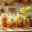 Assorted Color Paper Pellets Storage Container Label Stickers 3