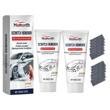 2pcs 2024 New Upgrade Nano Sparkle Cloth and Car Scratch Repair Remover Paste Kit