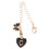 Iron Cup Charm Black Letter Keychain For Drink Identification 7