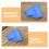 Mlins  3 Pcs Soccer Equipment For Training Referee Accessories Blue 4