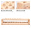 Beige Opbergrek Leer Organisator 3