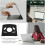 Mlins  Aluminum Adjustable Mobile Cpu Stand Computer Travel 4