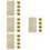 Pelouse Khaki Résine Pour Décor Miniature 6