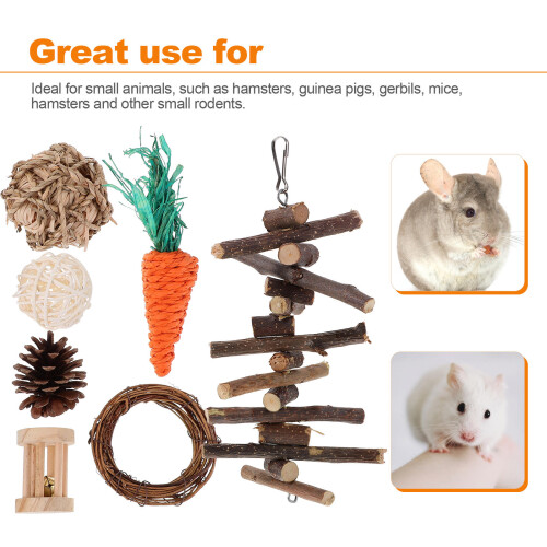 Rat Cage Accessories for Hamsters Grass Ball Small Pet 2