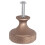 10Pack Kitchen Cabinet Knobs Knurled Dresser Knobs Cabinet Hardware Aluminum Knobs for Dresser Drawers Copper Color 6