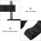 Window Hinge Kit Reinforced Rear Latch Aluminium Compartment Lock 5