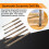 3X Four-Flute Sawtooth Eccentric Drill Bit, Four Edged Serrated Eccentric Drill, Four-Flute Sawtooth Eccentric Drill Bit 5