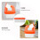 2Pcs Refillable Wipes Box Portable Plastic Wipe Dispenser 5