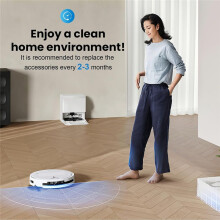 Pasuje dla T50 OMNI / T50 PRO OMNI/dla dla Deebot T50 Max Akcesoria Główna Szczotka Boczna Filtr Mop Ściereczka Worki na Kurz