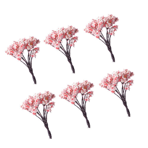 6Stk Simulation Baum Mikro Landschaft Sukkulenten Garten