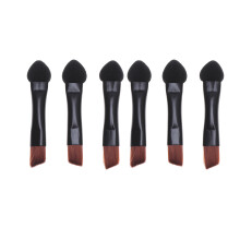 20St Doppelseitiger Lidschatten Applikator Tragbar Schwarz