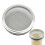 Sprossenglas Deckel Silber 4er Set 1