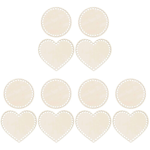 12Pièces Support En Bois Beige Pour Sac À Main DIY, Résistant
