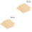 Kraft Ligné Vintage Beige Pour Notes 1
