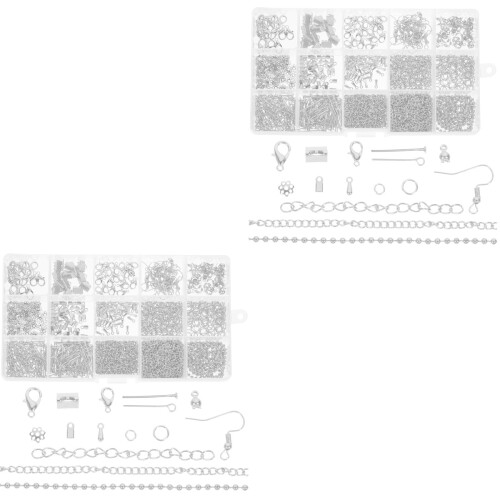 Complets Accessoires Argentés Pour Réparation