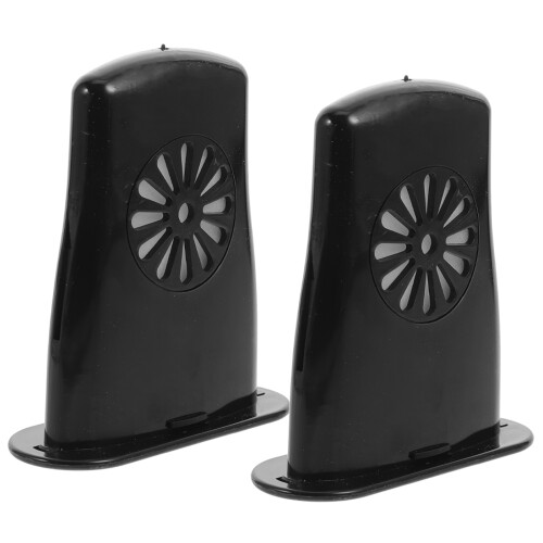2 Pcs Guitar Humidifier Humidifiers Instruments Guitars Portable Black