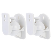 Guangmc 6pcs Speaker Wall Mount Brackets For Floating Rack Organizer