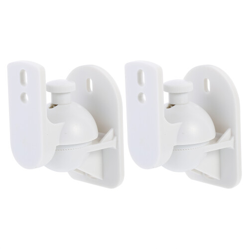 Guangmc 6pcs Speaker Wall Mount Brackets For Floating Rack Organizer