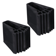 2pcs Folding Ladder Foot Cover Fan Insulation