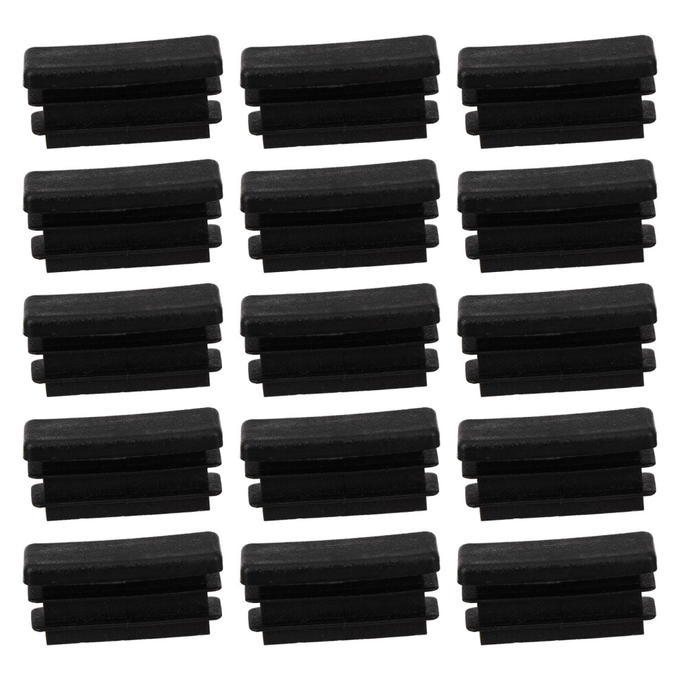 100Pcs Durable Pvc Furniture Leg Plug Plastic Square Chair Glide Bung 3741162129068
