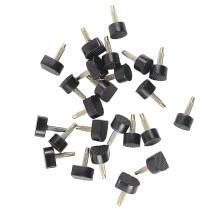 30Pairs High Heel Shoe Covers Tpu Protective Black Shoe Accessories