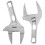 2pcs Bathroom Faucet Maintenance Tool Adjustable Spanner Spanner 1