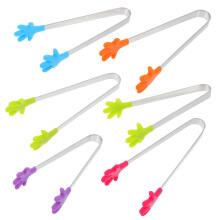 6 Pcs Portable Sugar Cube Tongs Kids Cooking Utensils Food Picks