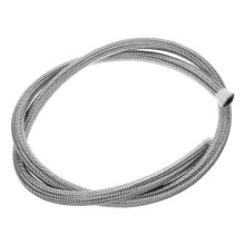 Stainless Steel Car Transmission Oil Cooler Hose Line Kit Silver