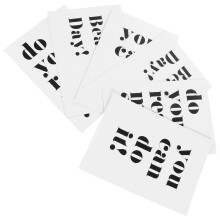 Unbranded  6 Pcs Assorted Birthday Cards Photo Props Shooting