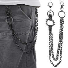 Unisex Broekketting Portemonnee En Sleutels