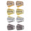 8 Pcs Hair Ring Ponytail Clips Barrette Braid Barrettes For 1