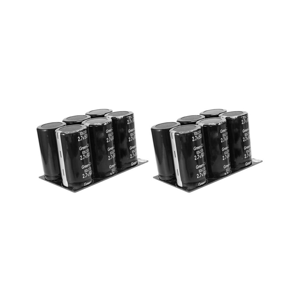 2X Farad Capacitor 2.7V 500F With Protective Plate Capacitors 6033615777757