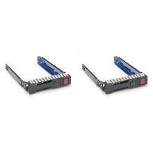 2pcs 2.5 Inch SFF SAS HDD Tray Caddy 651687-001 for G8 Gen8/G9 DL380P 651699 DL360P 651699-001 ML350E ML310E
