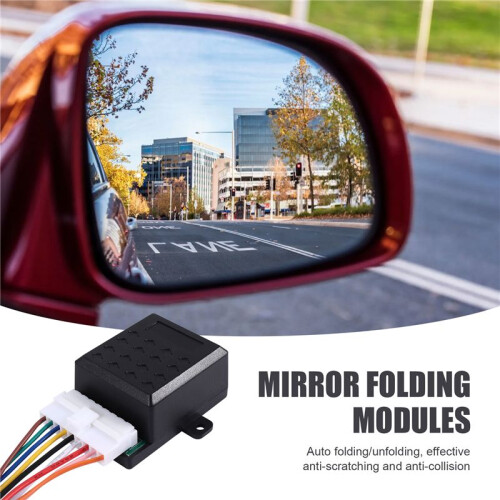 Auto Fold Unfold Side Mirror Rear View Mirror Folding Closer System Modules Universal Car 1