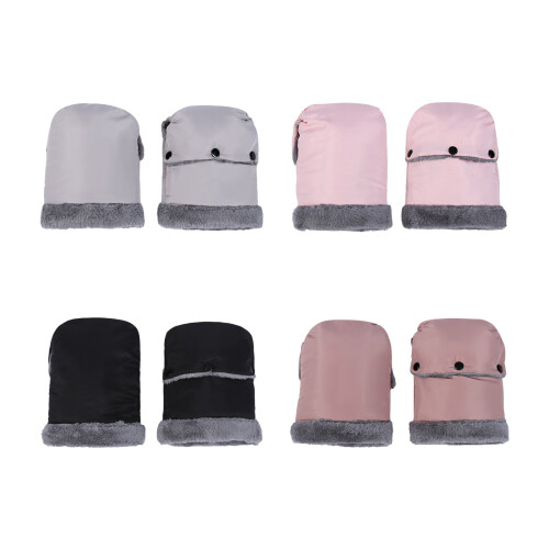 Not Slip Strollers Gloves Easy To Use Warm-Sauce color 1