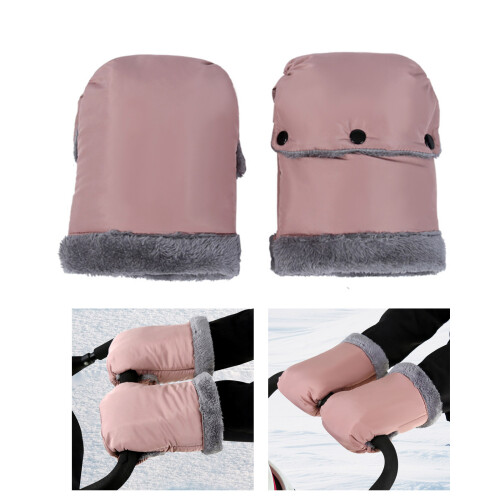 Not Slip Strollers Gloves Easy To Use Warm-Sauce color 2