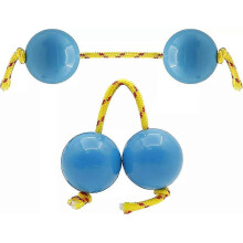 (Blue 2pcs) African Shaker Hand Shaker Balls Rhythm Ball Music Egg Shaker for Musical
