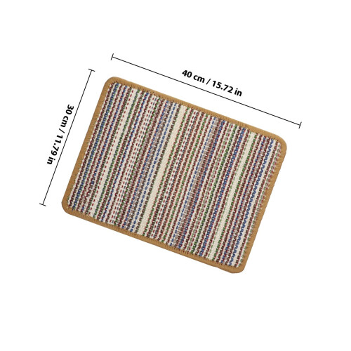 cat grinding claw mat scratching pad for cats one piece random color 1