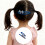 2Pc Practical Adorable Acetate Hair Clip for Fixing-Coffee 2