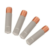 20pcs MB15AK Welding Nozzle Tipcoating Protect M6 Gas Nozzle 1.0mm MIG Welding Tool Parts
