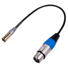 REXLIS 1FT XLR Male to XLR Female Adapter Cable, 3-Pin XLR to XLR Video Cable, for BMPCC 4K BMPCC 6K Camera