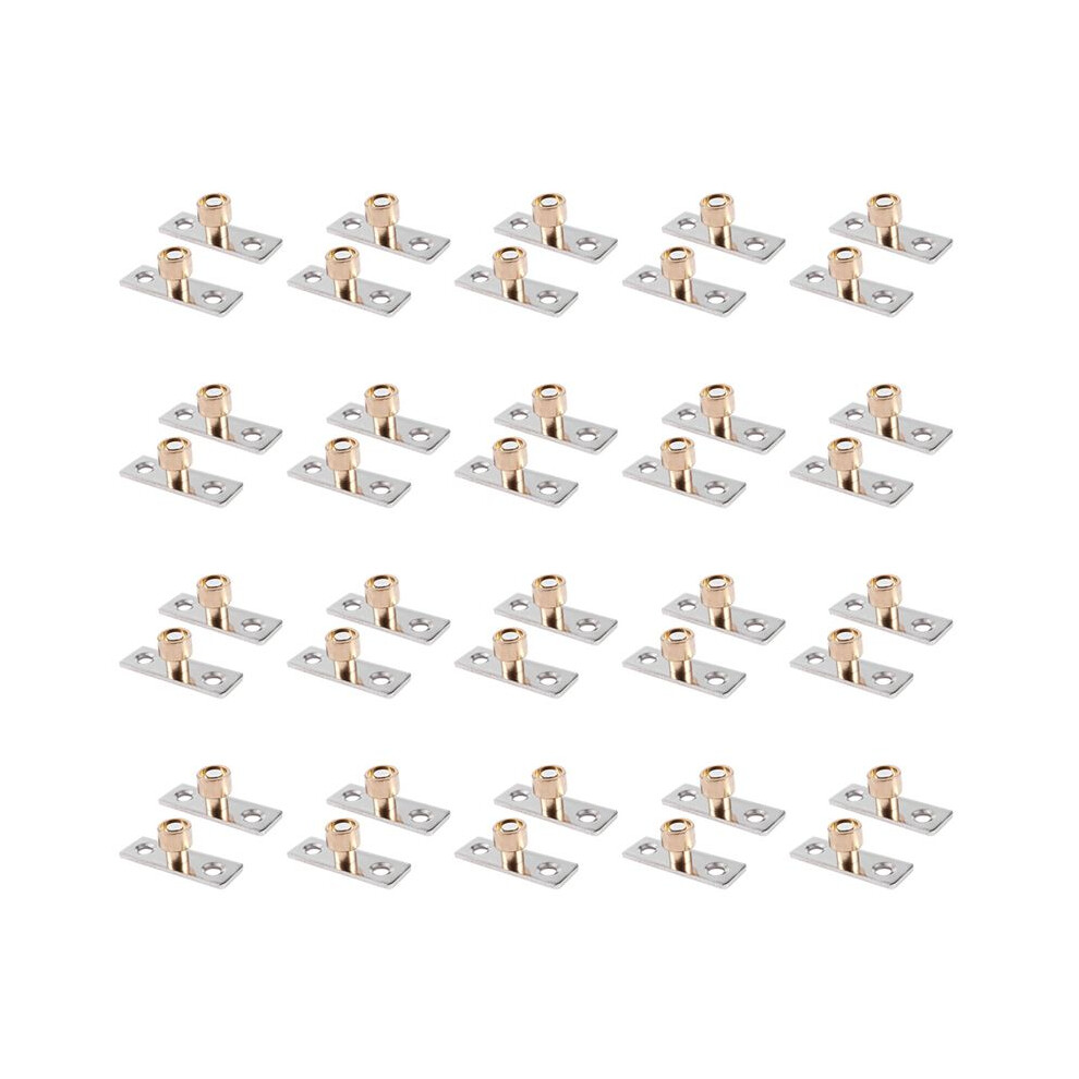 12Mm Diameter Wooden Sliding Door Guide Metal Locator Stopper 40Pcs 6031611196060