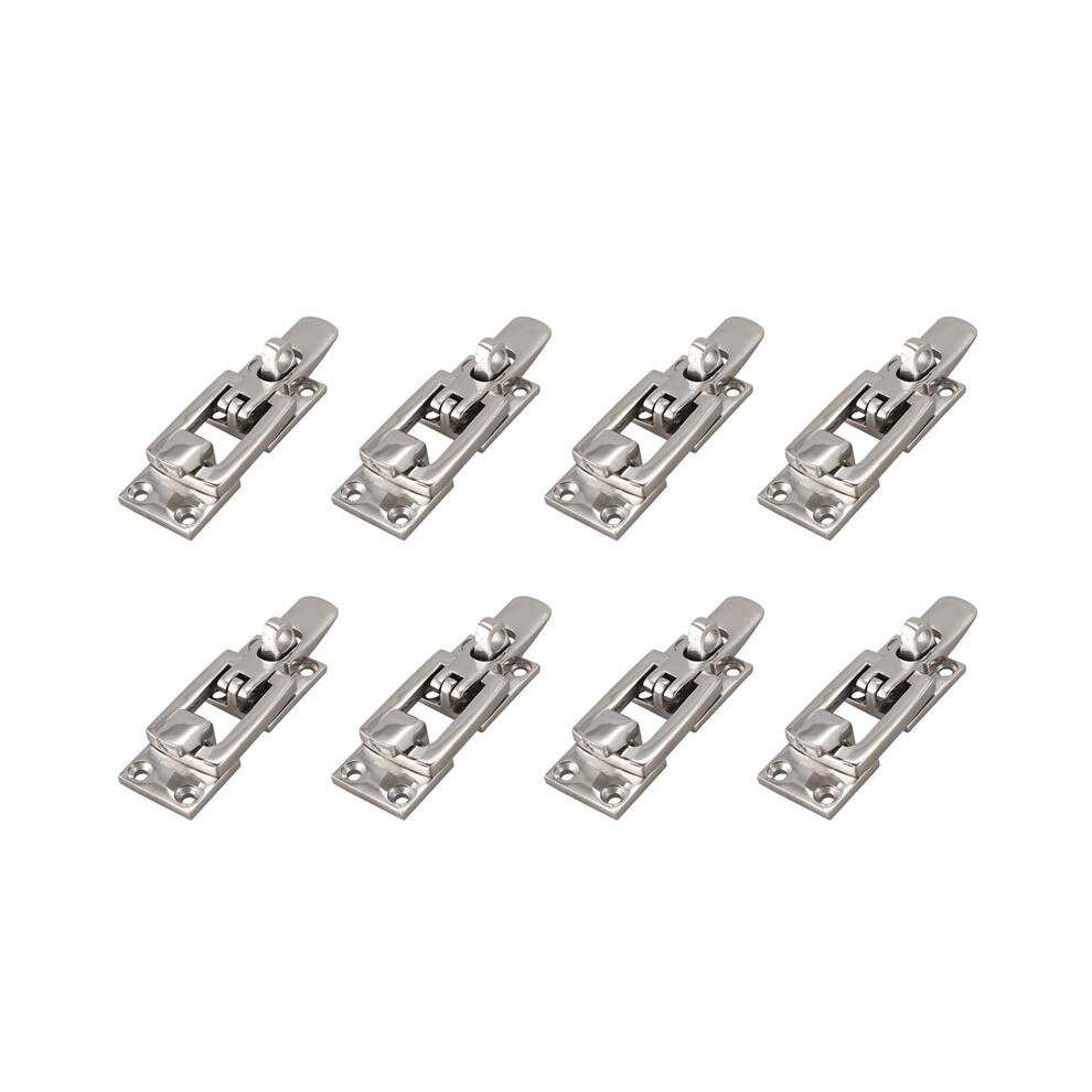 8X 316 Stainless Steel Marine Boat Door Lock Catch Anti-Rattle Fastener Clamp 70Mm Marine Hardware 6032783498709