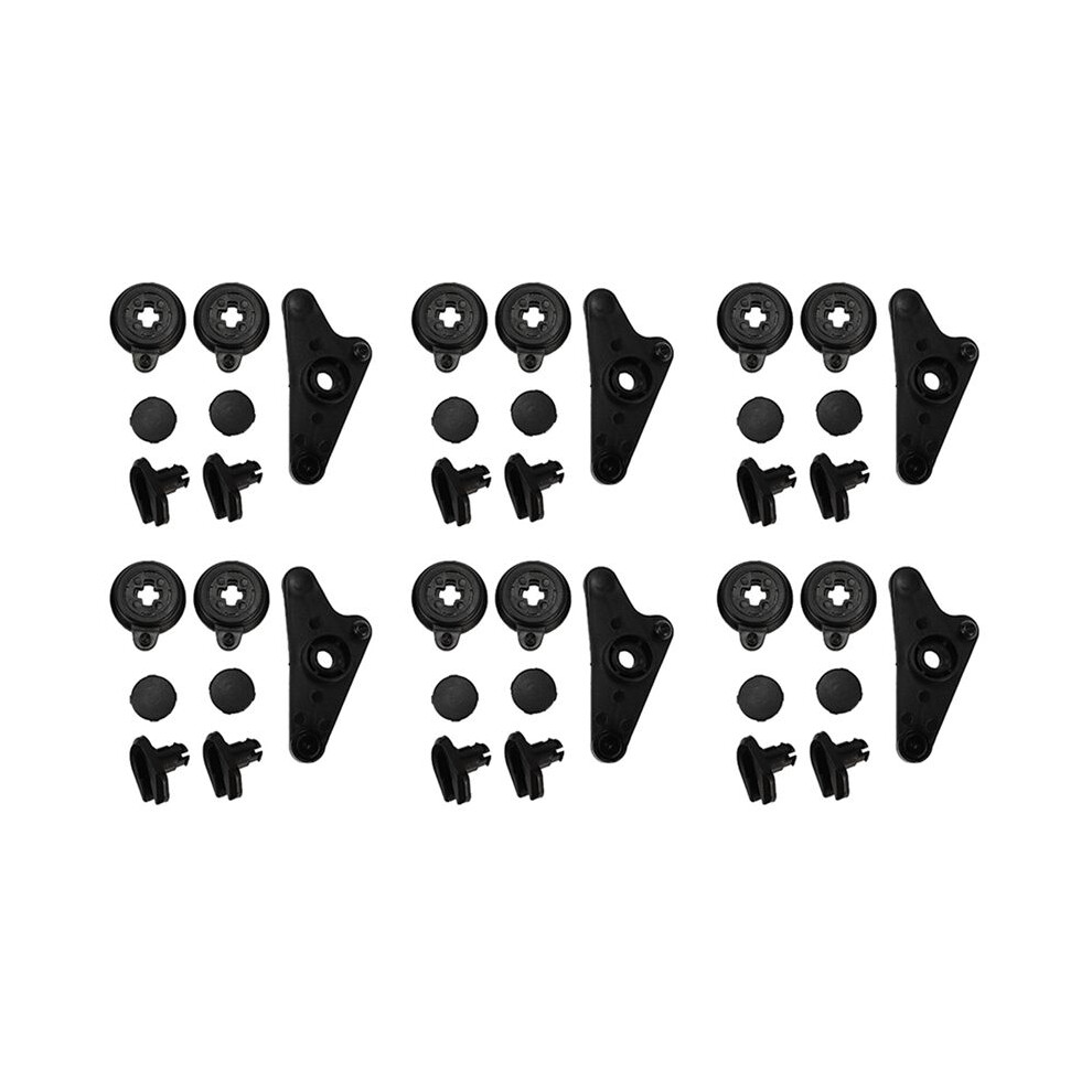 42Pcs Intake Manifold Air Flap Runner Repair Kit 2721402401 For For C230 C280 C300 C350 M272 M273 Black 6034127425792