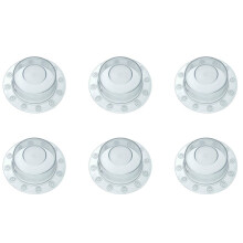 6X Bathtub Overflow Drain Cover Suction Cup Seal Bathtub Stopper for Deeper Bath for Bathroom Overflow Drains