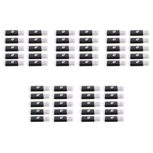 50 x USB Memory 2.0 Memory Stick Flash Drive 128MB Gift Black